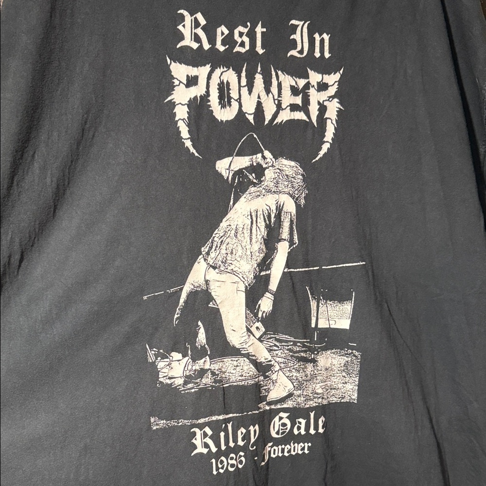 Power Trip - Riley Gale memorial shirt 3XL
